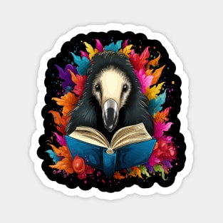 Anteater Reads Book Magnet