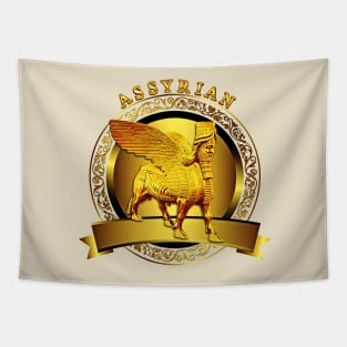 Assyrian Lamassu Home Decor Tapestry