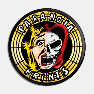 Paranoia Prints Logo Pin