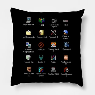 Desktop Nostalgia Pillow