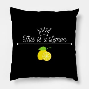 This is a Lemon Pillow