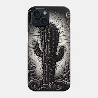 Gothic Cactus Phone Case