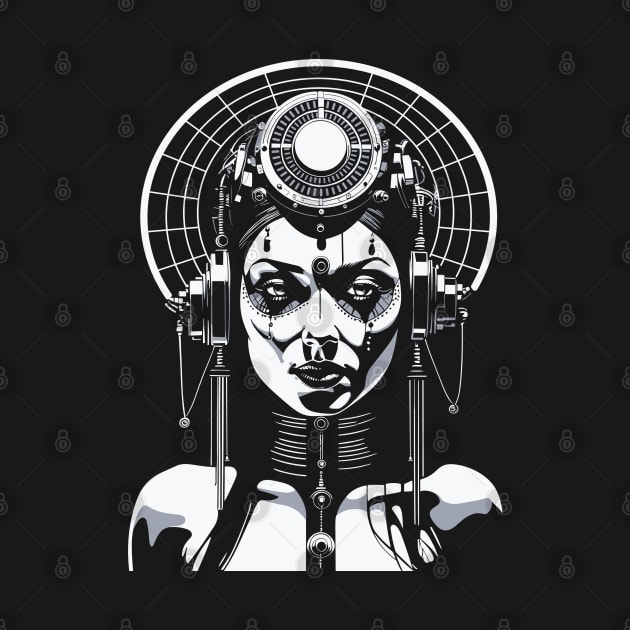 1950s Sci-fi Telepathic Goddess by SunGraphicsLab