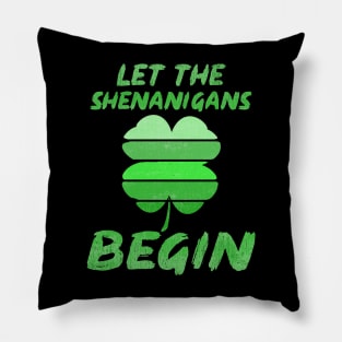 Let The Shenanigans Begin for a Festive Fan Pillow