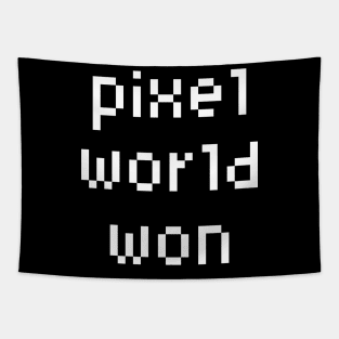 Pixel world Tapestry