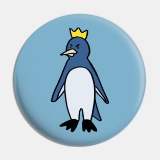 Emperor penguin cartoon Pin