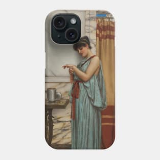 His Birthday Gift by John William Godward Phone Case