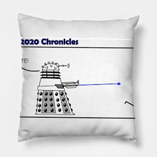 Coronavirus Daleks Pillow