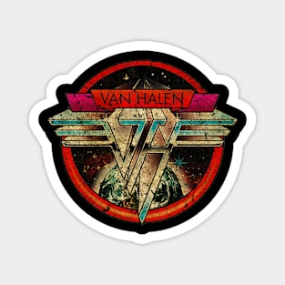 Vintage Van Halen Authentic Magnet