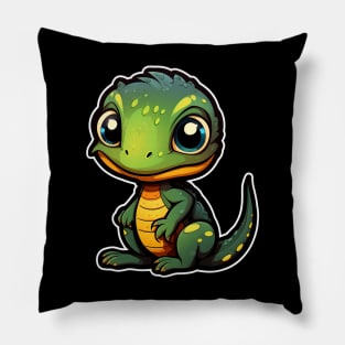 Cute Iguana - Iguana Mom Funny Iguanas Pillow