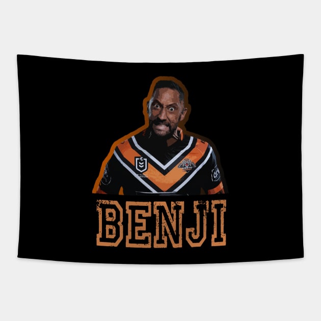 OG FOOTY - Wests Tigers - Benji Marshall - BENJI Tapestry by OG Ballers