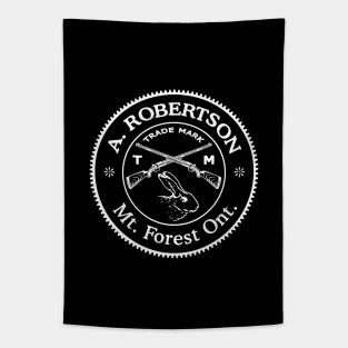 A. Robertson Logo Tapestry