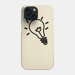 Bright bulb Phone Case