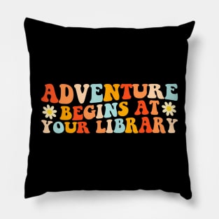 Summer Reading Program 2024 Adventure Begins At Your Library Pillow