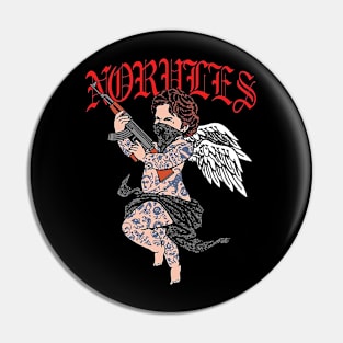 NO RULES Pin