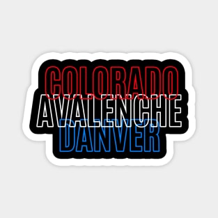 Colorado avalenche danver Magnet