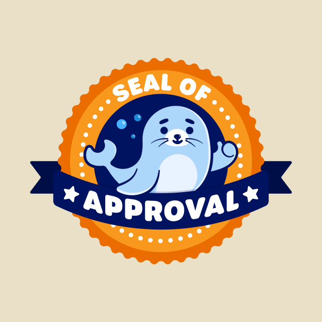 Seal of Approval - Cute Seal Pun by Gudland