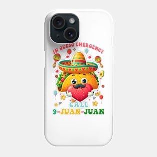 Funny Cinco De Mayo Paramedic In Queso Emergency 911 Dispatcher Phone Case