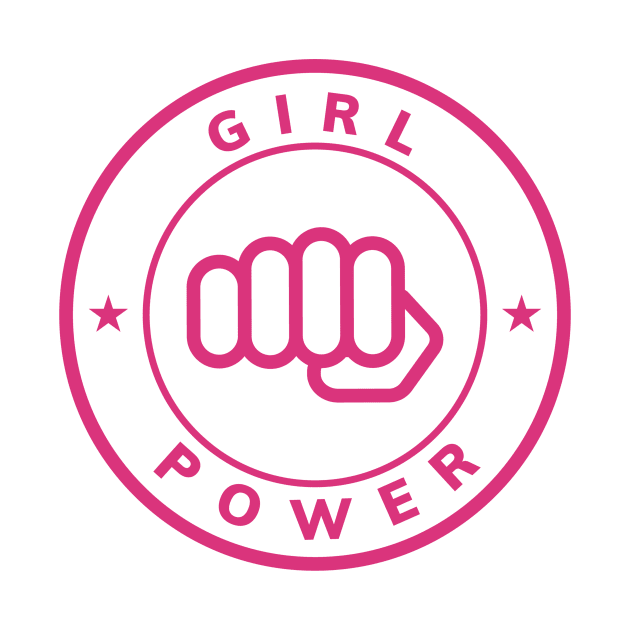 girl power punch - feminist struggle - hand struggle - super girl struggle by iambolders