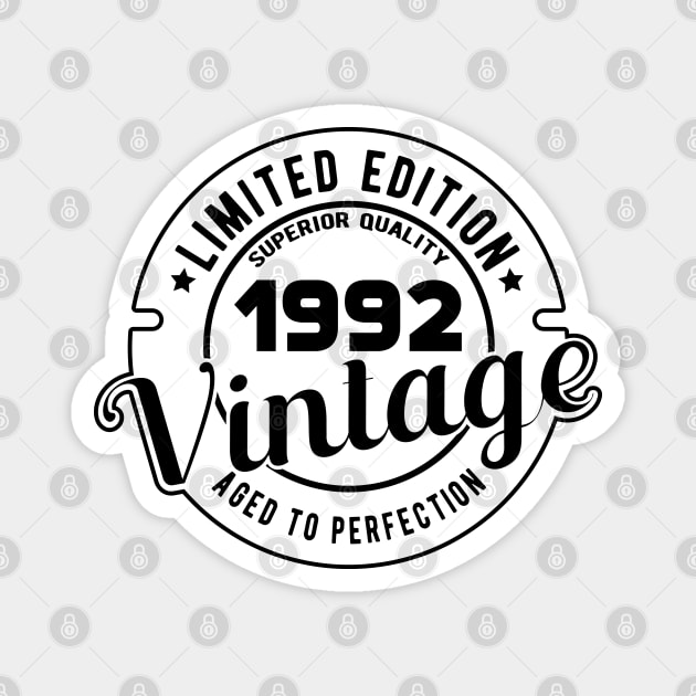 1992 VINTAGE - 29Th BIRTHDAY GIFT Magnet by KC Happy Shop