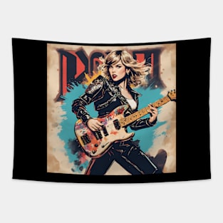 Taylor Swift vintage dnd style art Tapestry