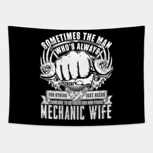 Being A Wife Aircraft Mechanic Tapestry