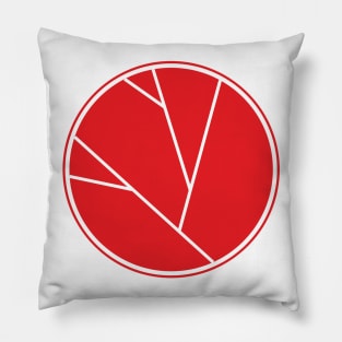 Red Japan Pillow