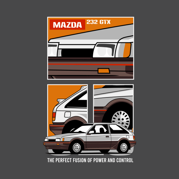 Vintage Turbo Mazda by Harrisaputra