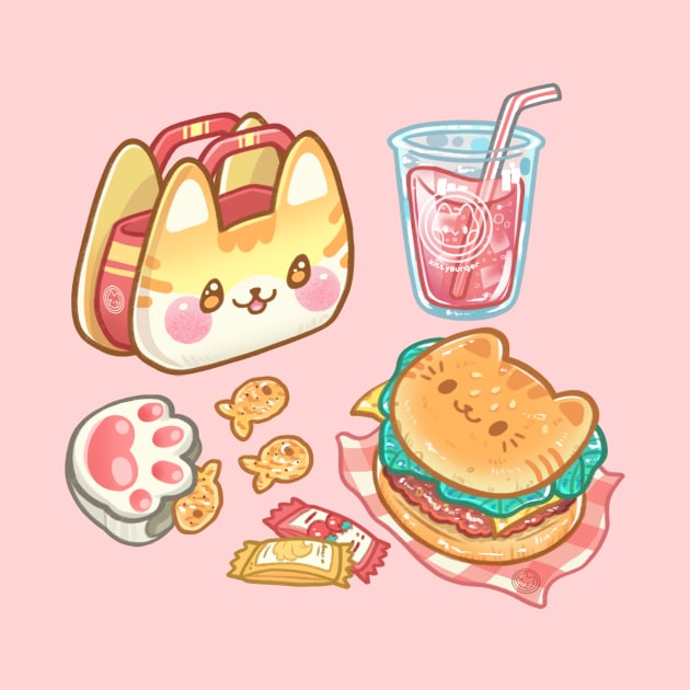 Cat Burger Combo by Kukoo.Kat