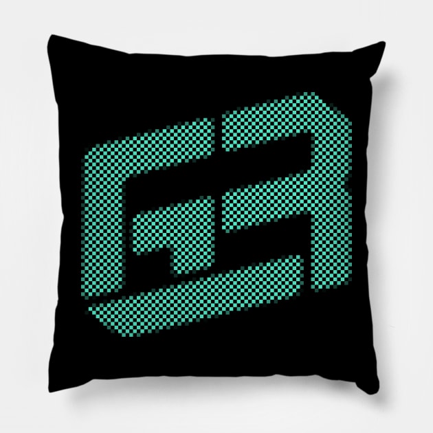 George Russell Pillow by Pixelwave