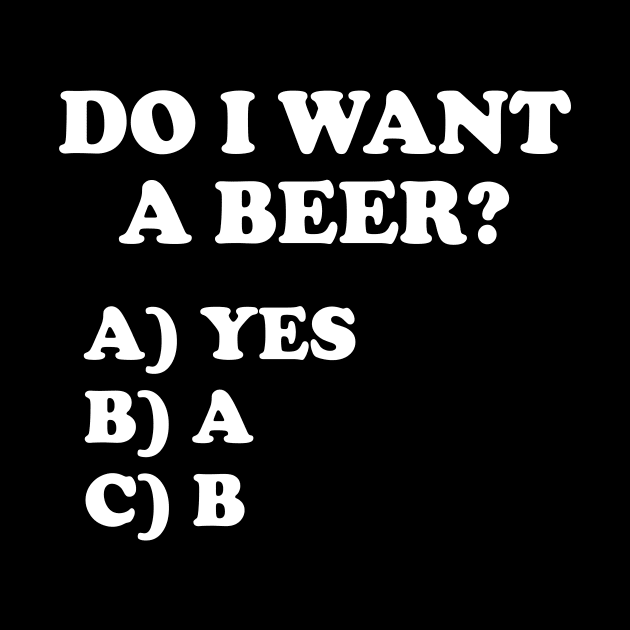 Do I want beer question by Portals