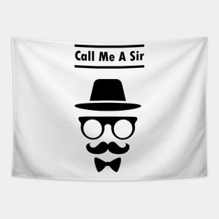 Call Me A Sir Mustache Ideology Handlebar Moustache Luttrell Anjunadeep Tapestry