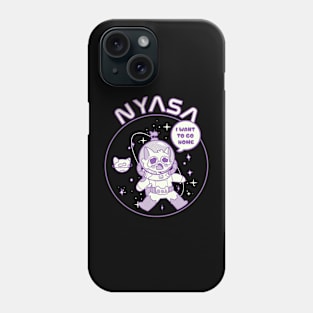 Astro Cat Pink Phone Case