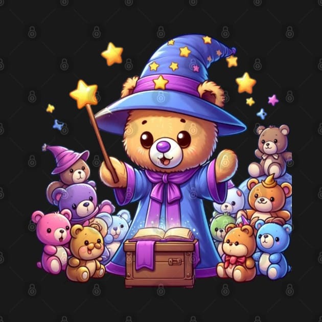 Wizard teddy bear by Out of the world