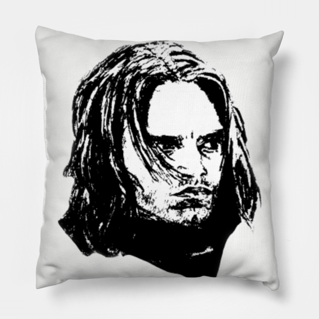 Bucky Bucky Barnes Pillow TeePublic