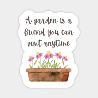 Garden Quotation Magnet