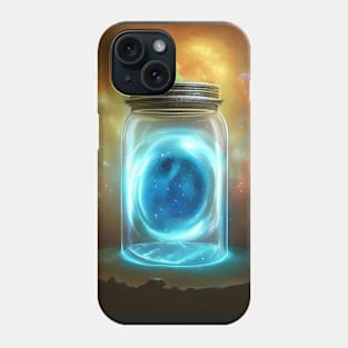 A galaxy in a jar Phone Case