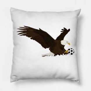 Soccer Eagle Pillow