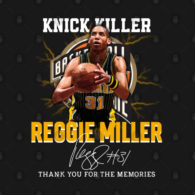 Reggie Miller Choke Sign Basketball Legend Signature Vintage Retro 80s 90s Bootleg Rap Style by CarDE