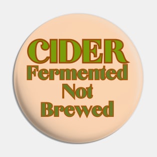 Cider Fun Facts! Cider, Fermented, Not Brewed. Pin