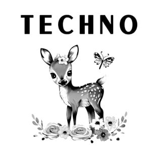 Techno Deer T-Shirt