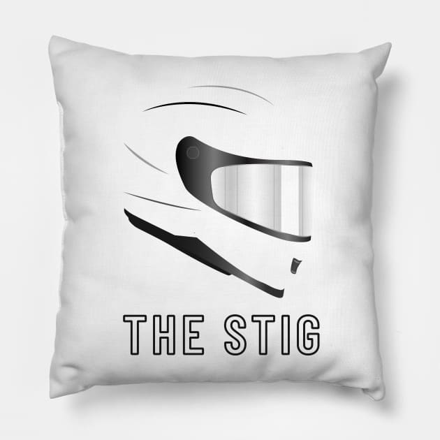 The Stig Pillow by Ckrispy