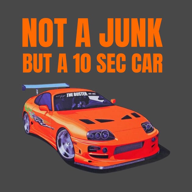 Not a Junk but a 10 sec car ( Fast and furious Supra ) by MOTOSHIFT