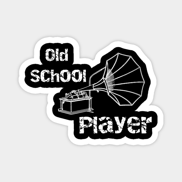 Old School Player Boom Box Radio Magnet by StacysCellar