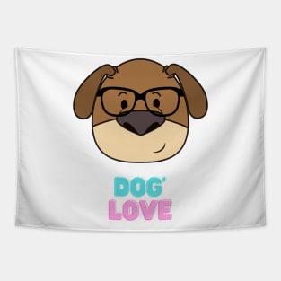 Love dog Tapestry