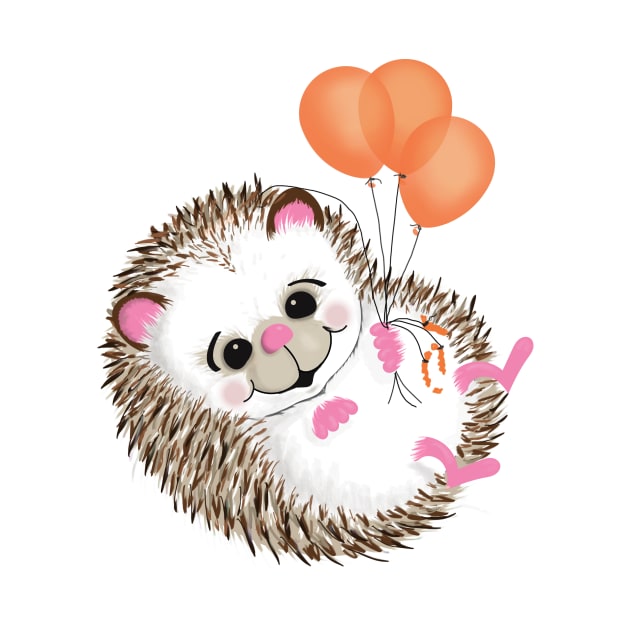 Porcupine / Hedgehog by RebecaZum