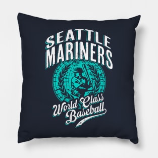 Vintage MARINERS World Class Baseball Pillow