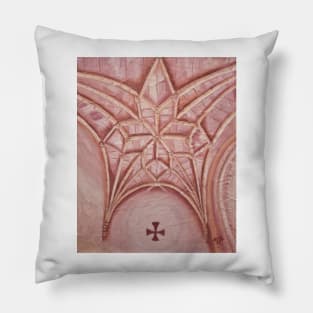 Cloister domes. Jeronimos Monastery Pillow