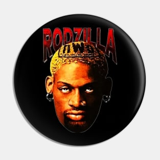 The Art of the Rebound Dennis Rodman Pin