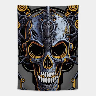 Mecha Skull S03 D77 Tapestry